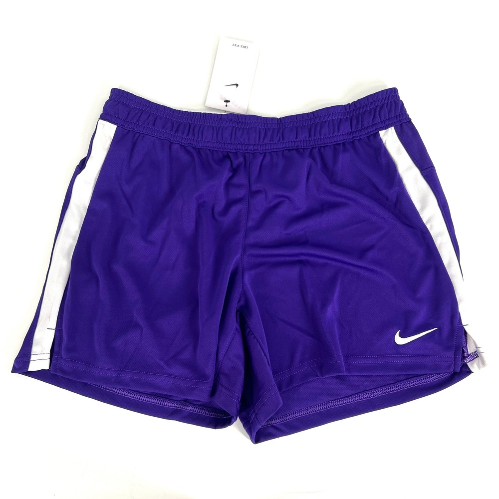 Nike Womens Purple Lacrosse Athletic Shorts DO8823-546 Size M NWT